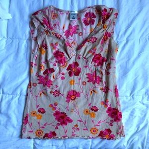 y2k floral blouse ♡